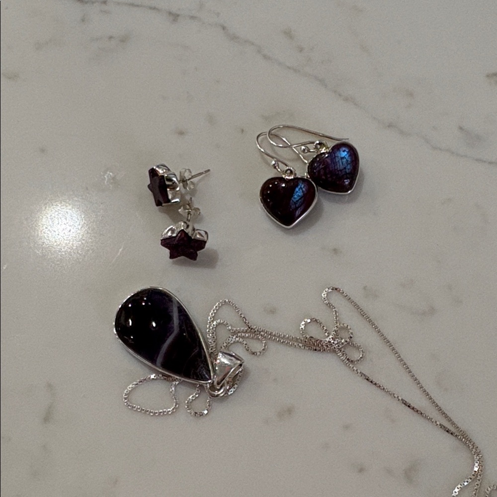 Purple Jewelry Lot